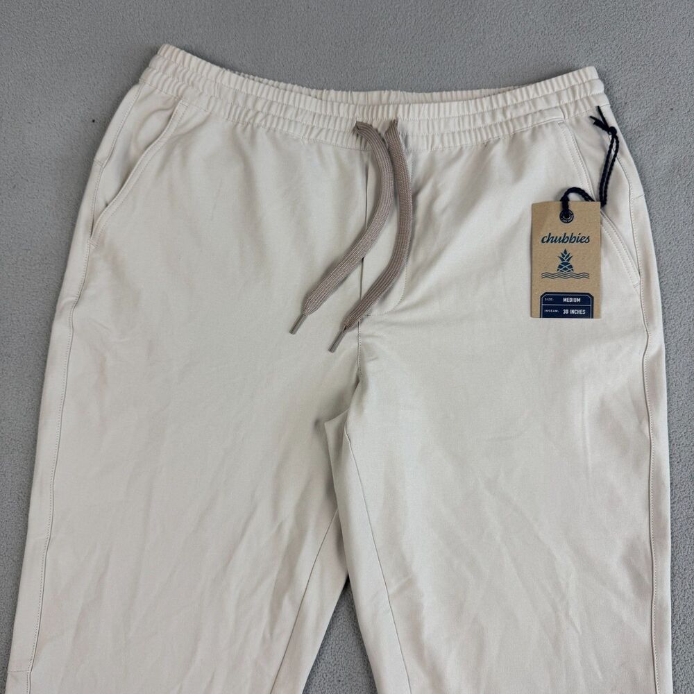 Chubbies Khakinator Jogger Pants Size M Mens 30" Everywear Performance Beige NWT - Picture 8 of 11